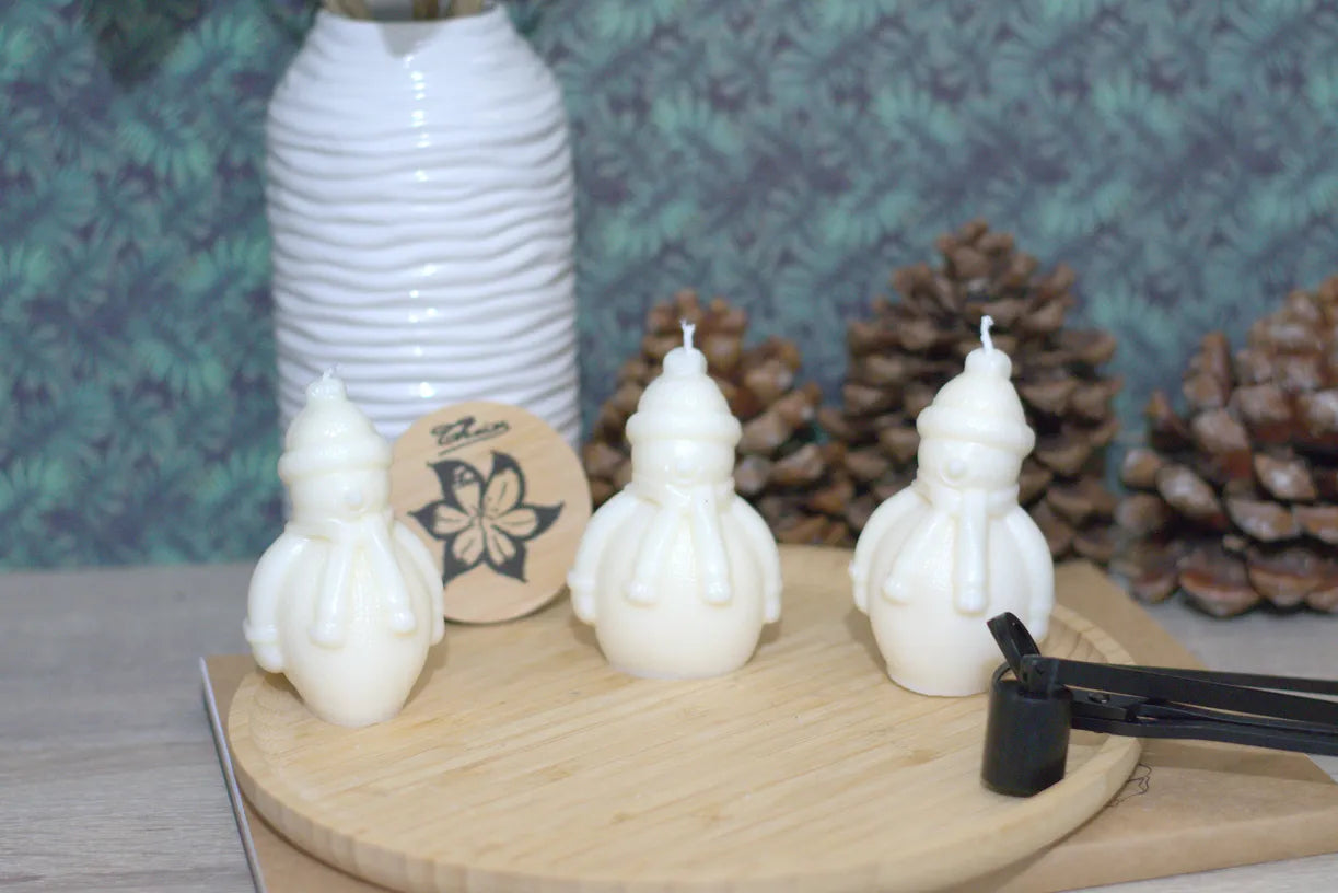 bougies Bonhomme De Neige