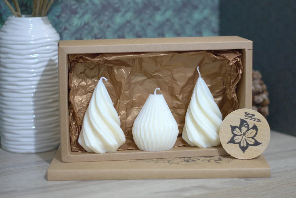 Bougies Coffret de Noël